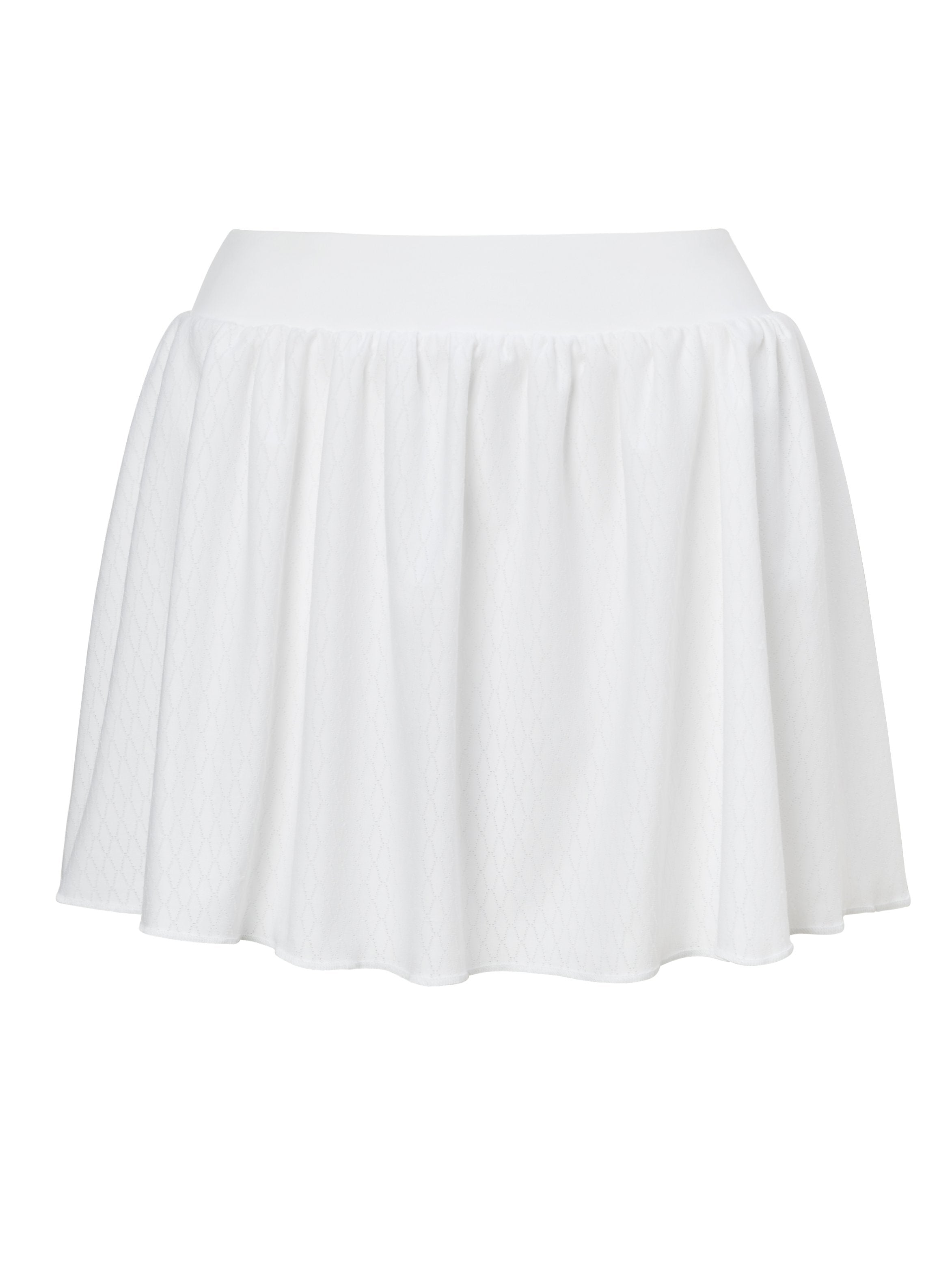 White tennis skort for women