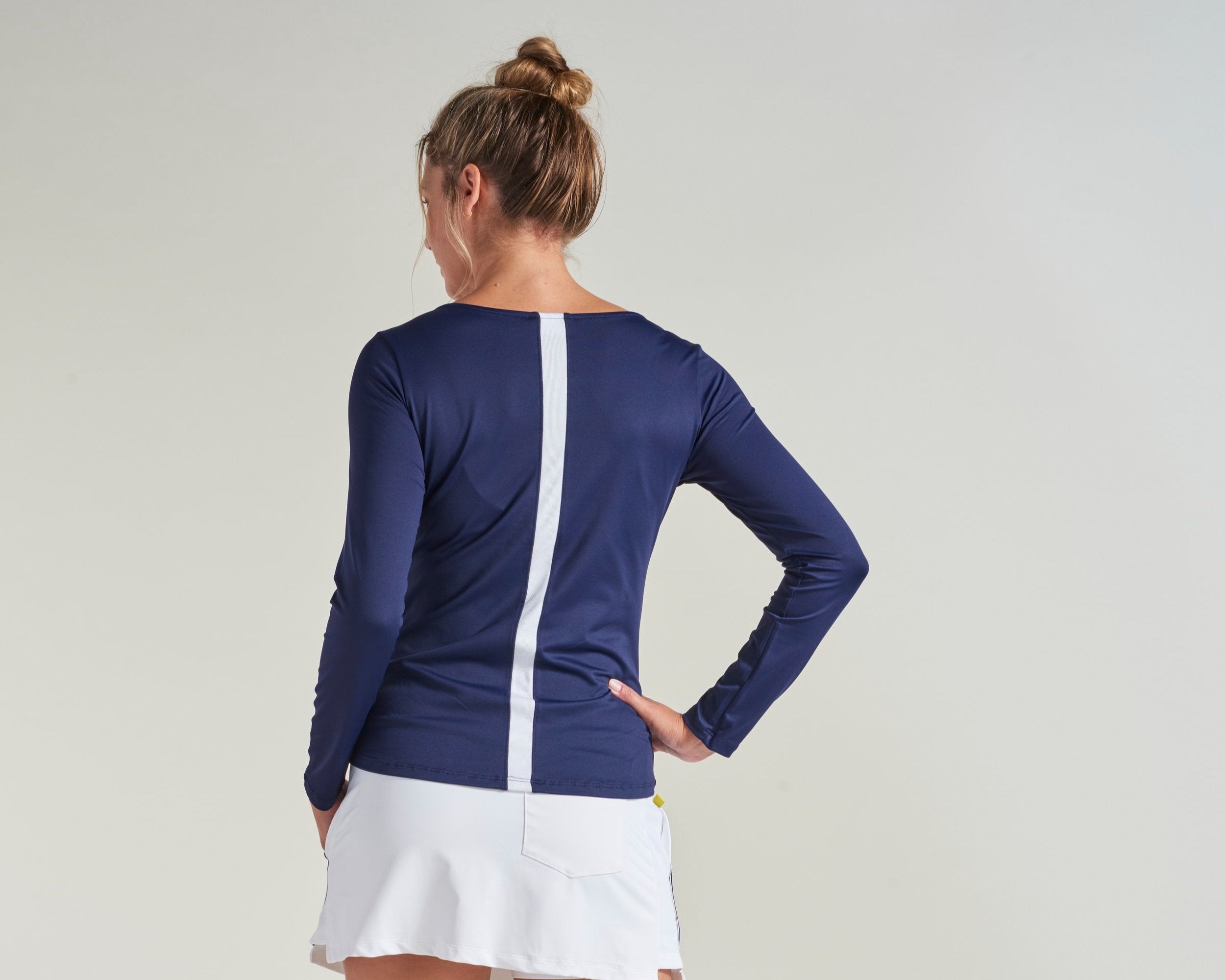 Back Stripe Long Sleeve T