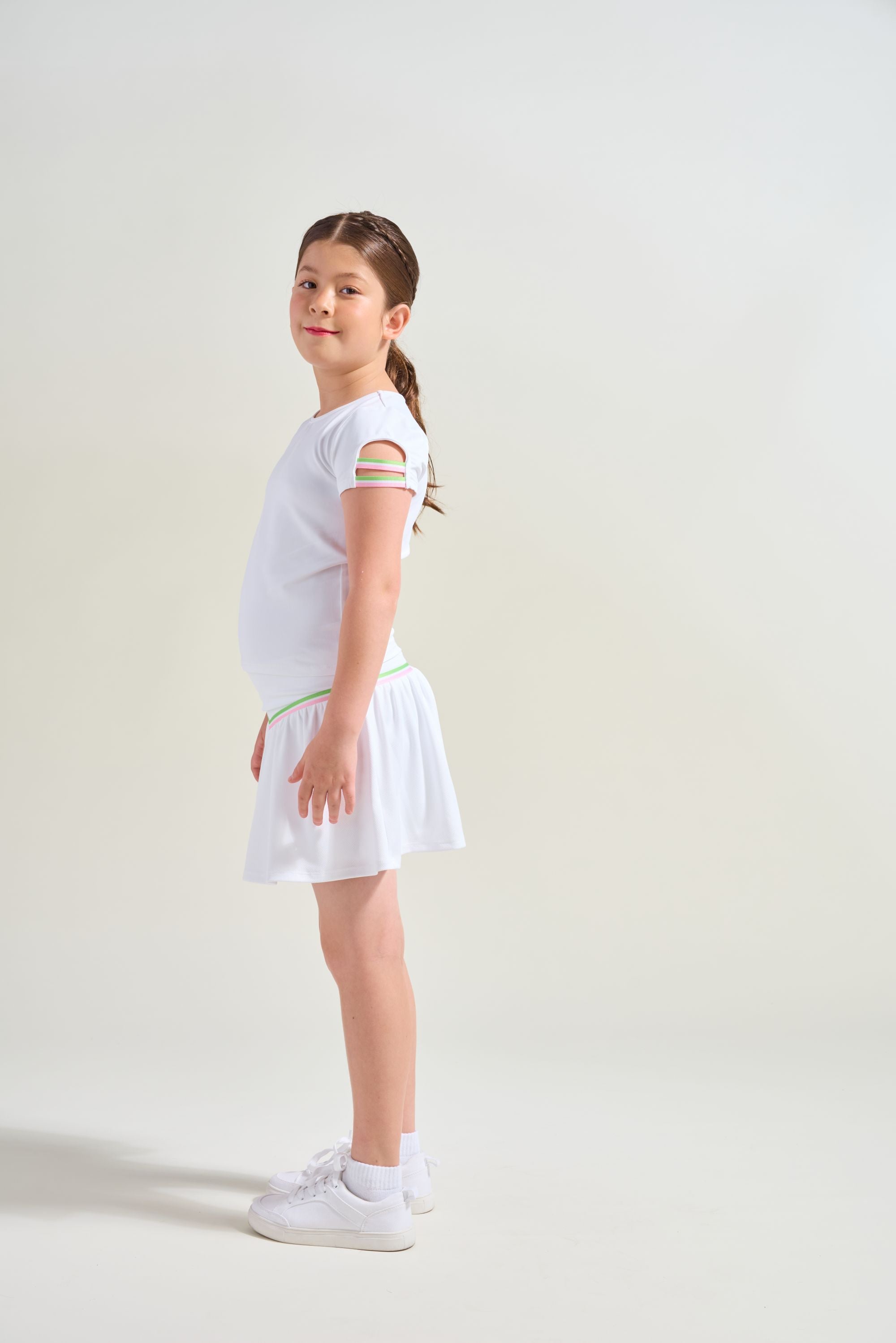 Girls' Baseline Doubles Shirt