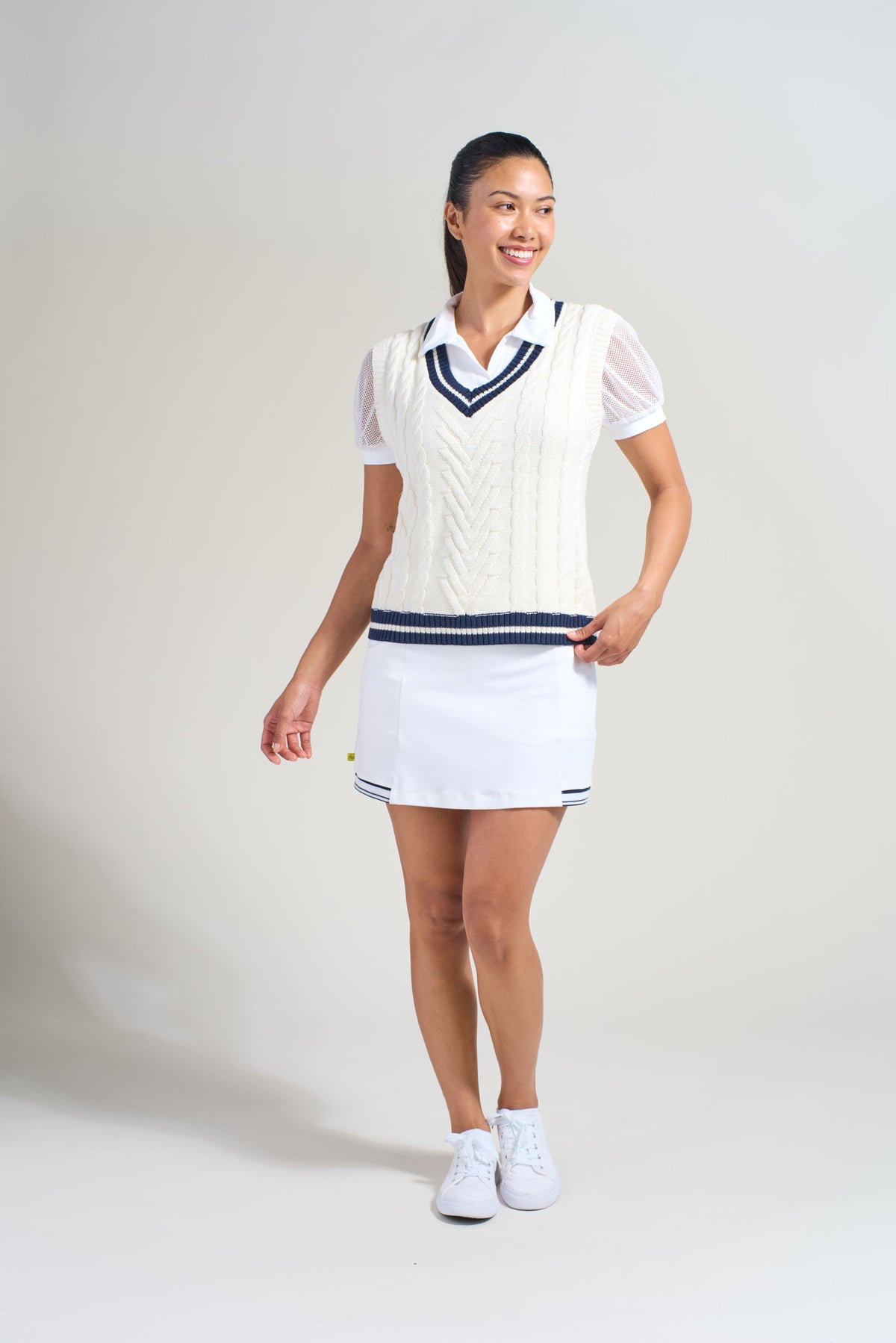 Sample Sale - Baseline Golf Rib Hem Skort
