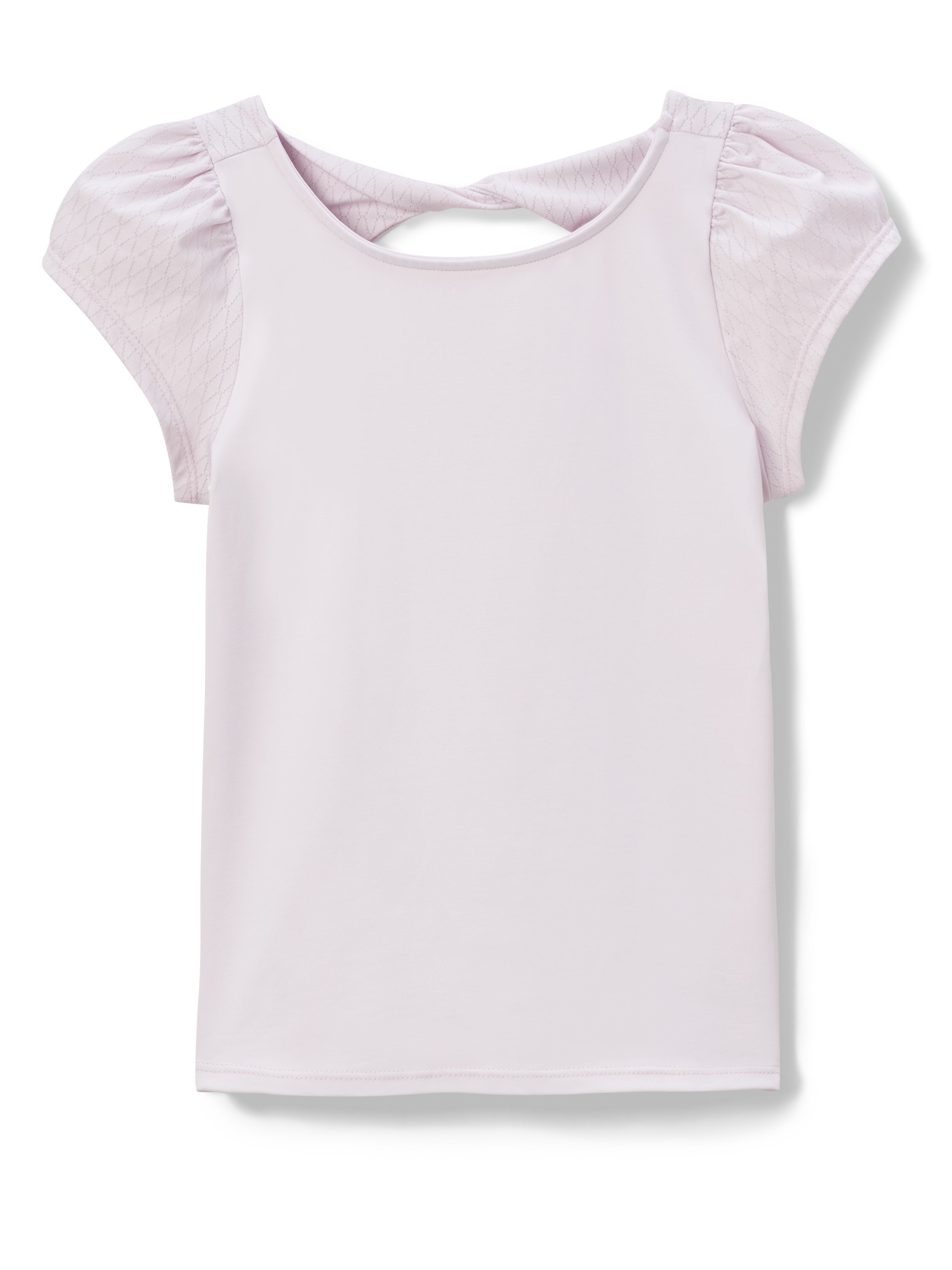 Girls' Ballet Twist Back Top