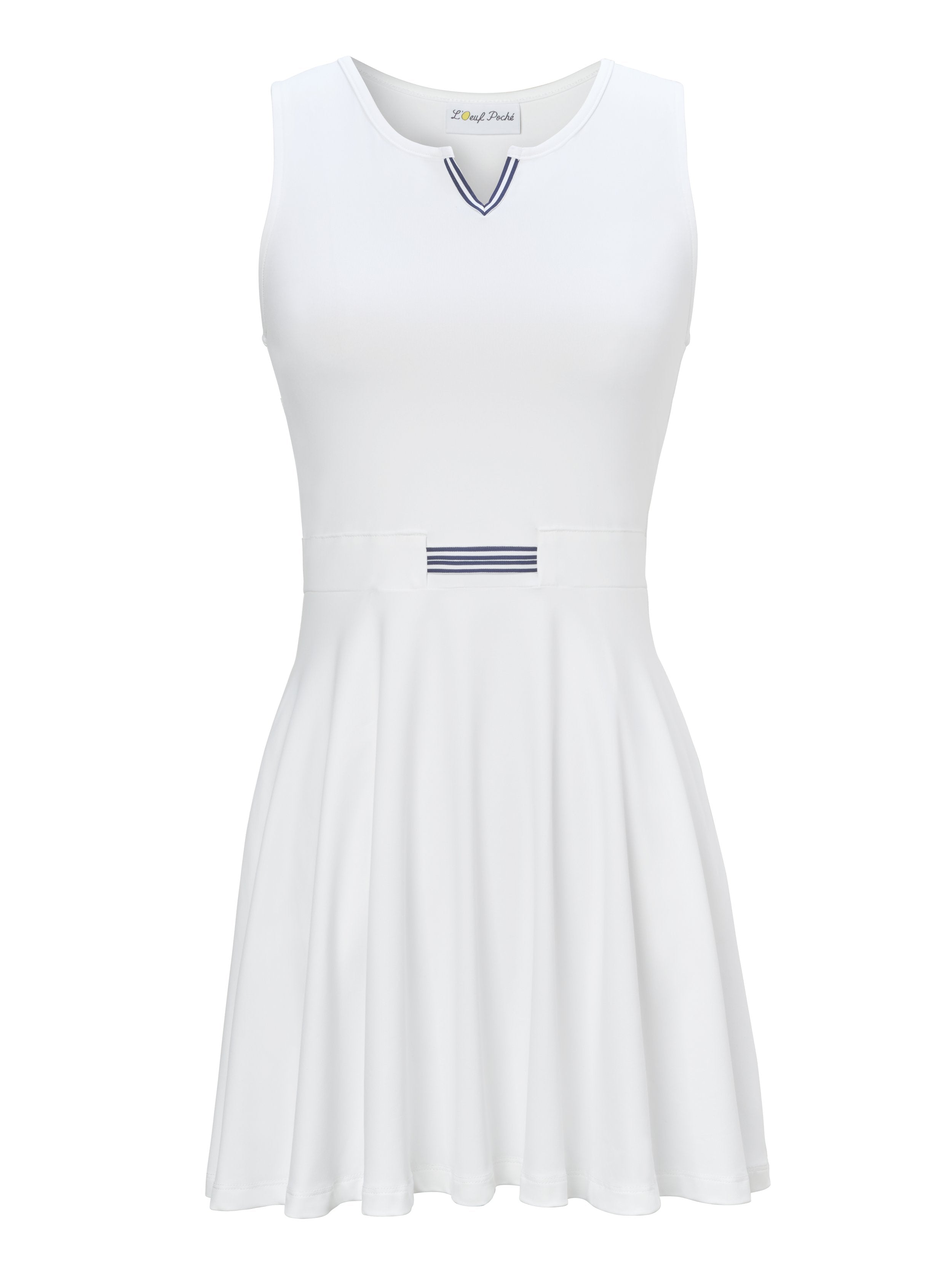 Women's white tennis dress