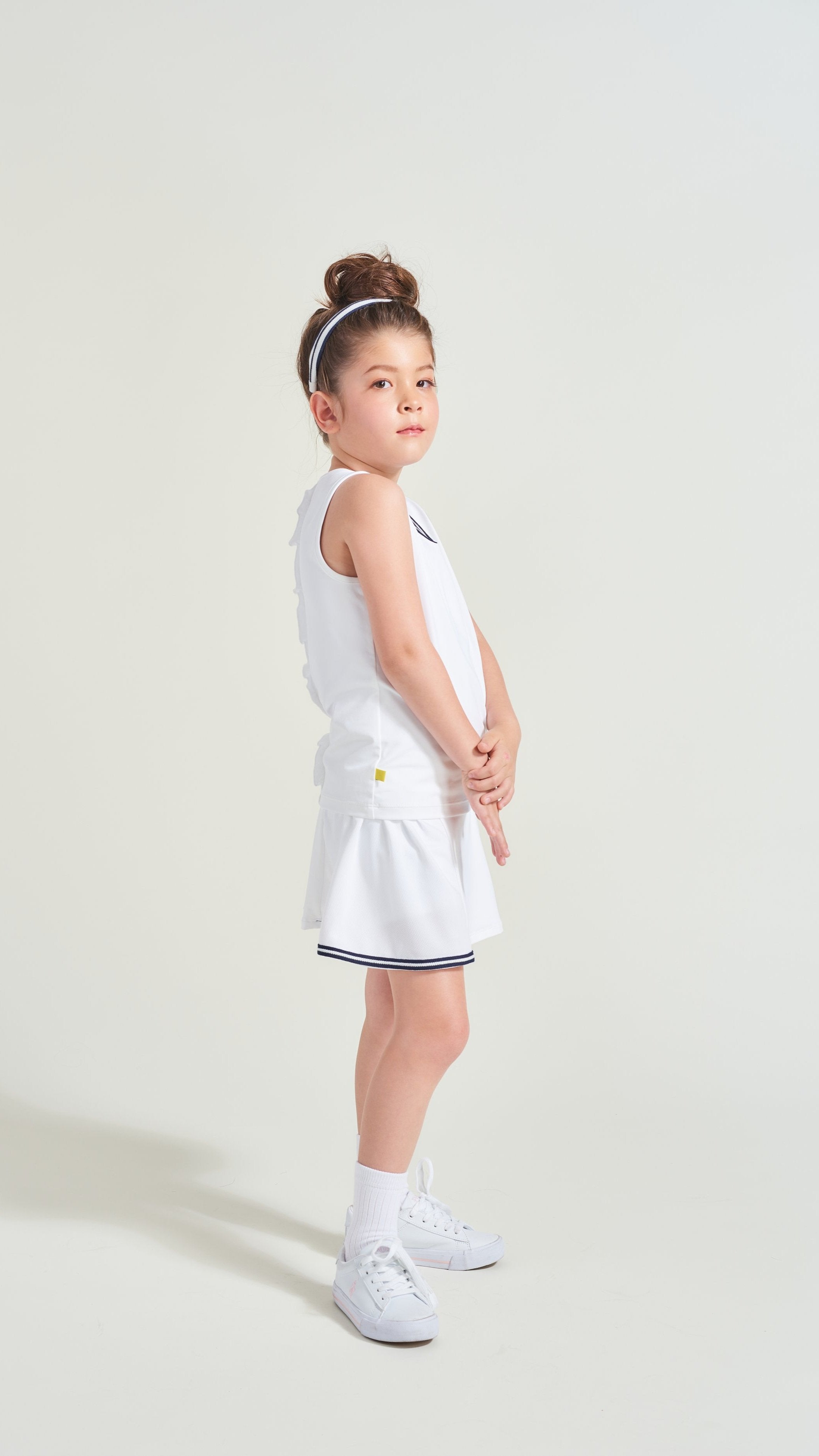 Girls' Baseline Side Ruffle Skort