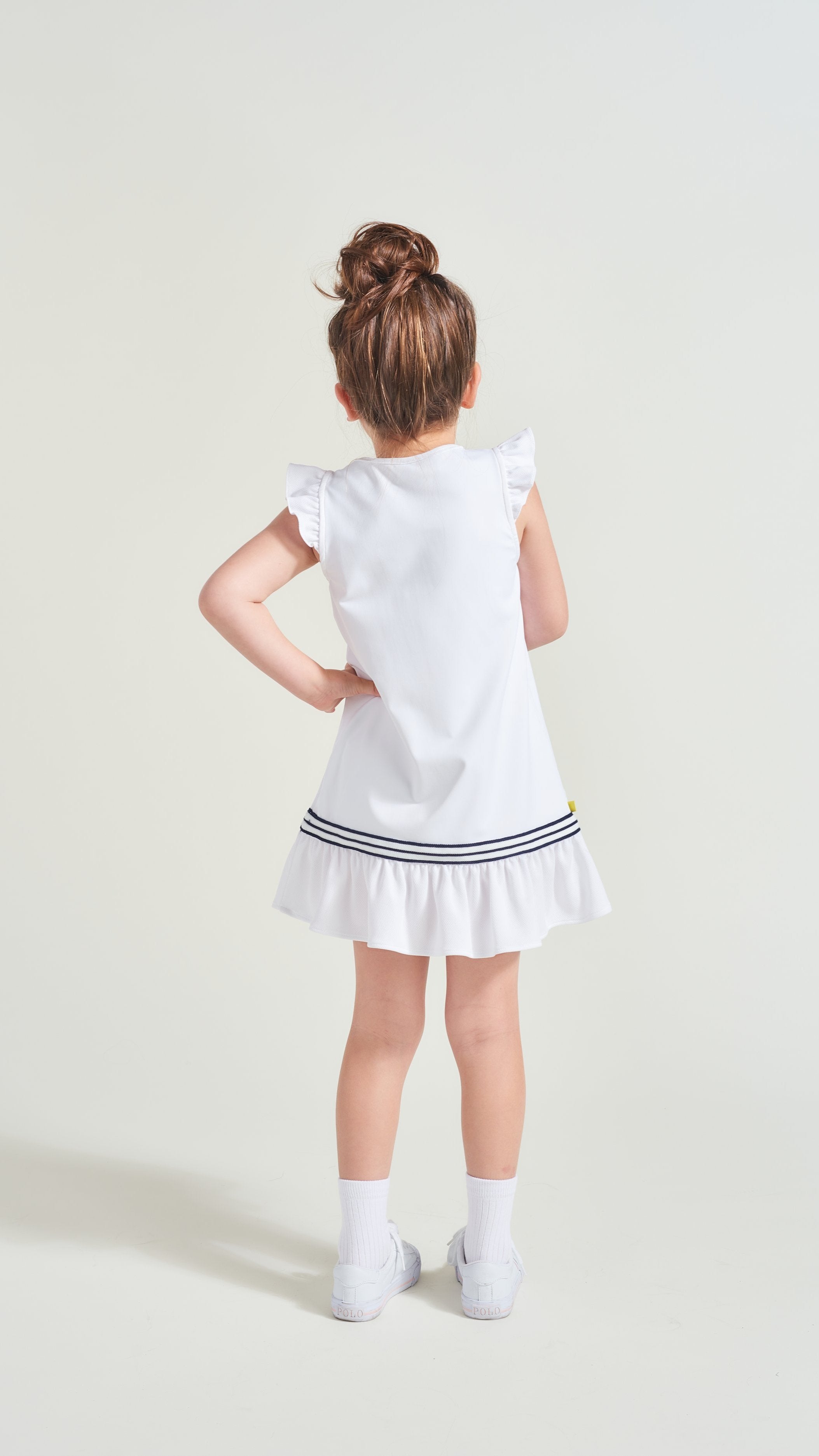 Final Sale-Girls' Baseline Drop Waist Dress