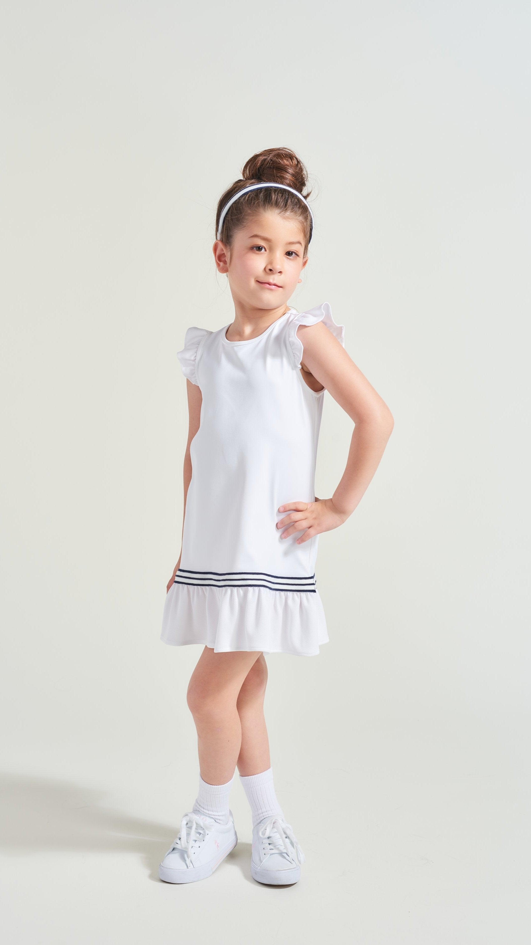 Final Sale-Girls' Baseline Drop Waist Dress