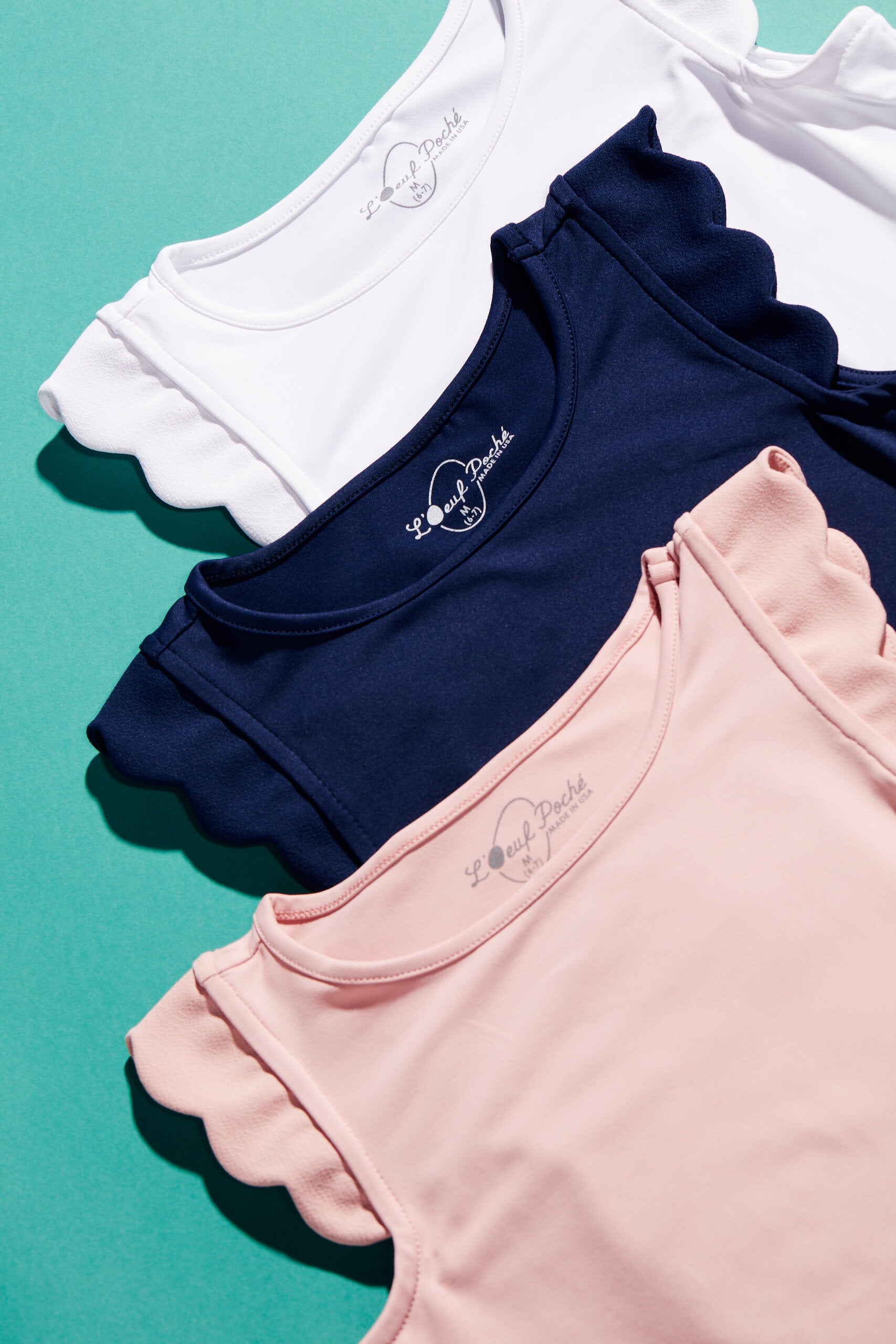 Variety of tennis t-shirt for youth girl tennis athletes.