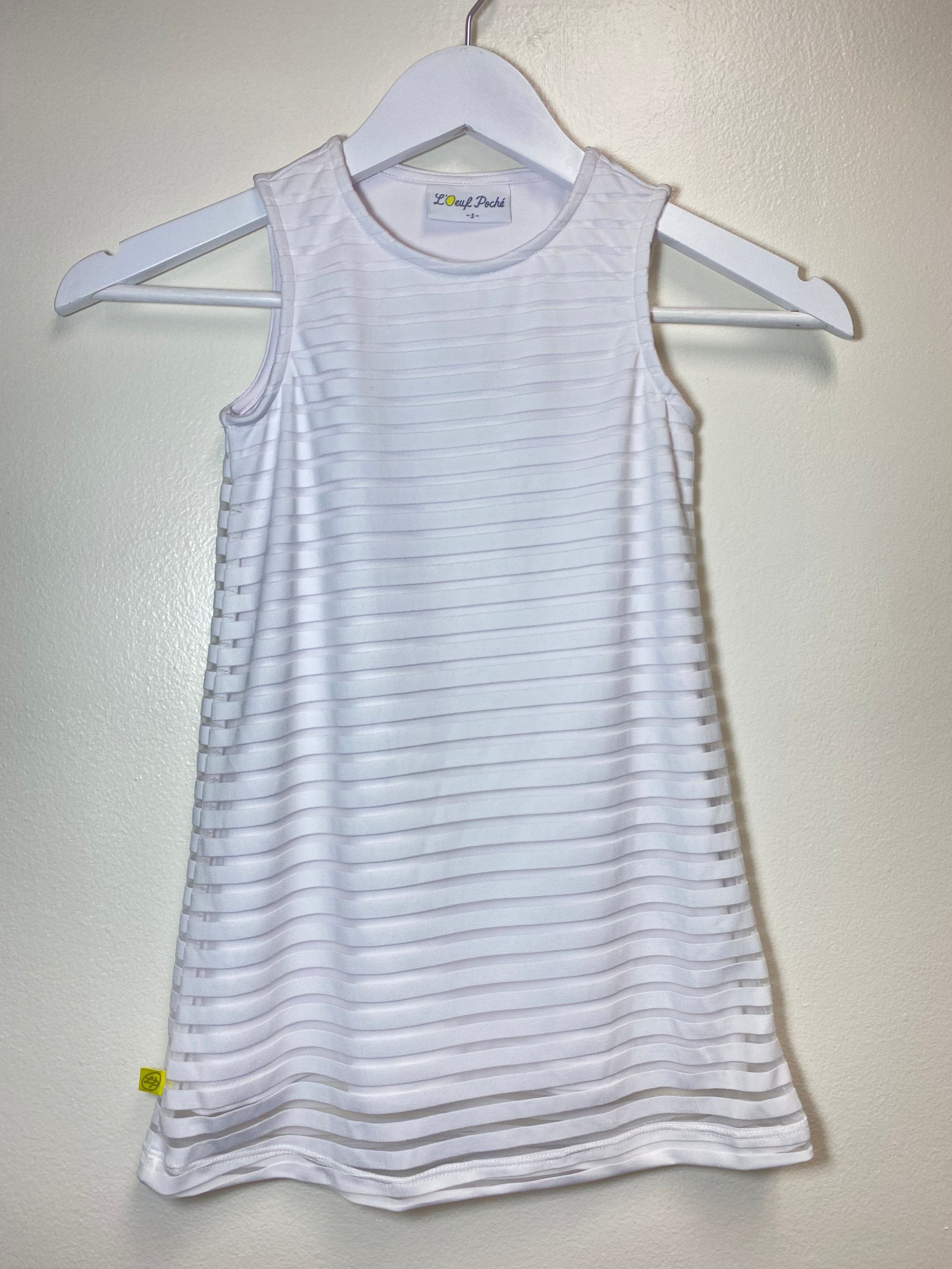 All white tennis dress for kids