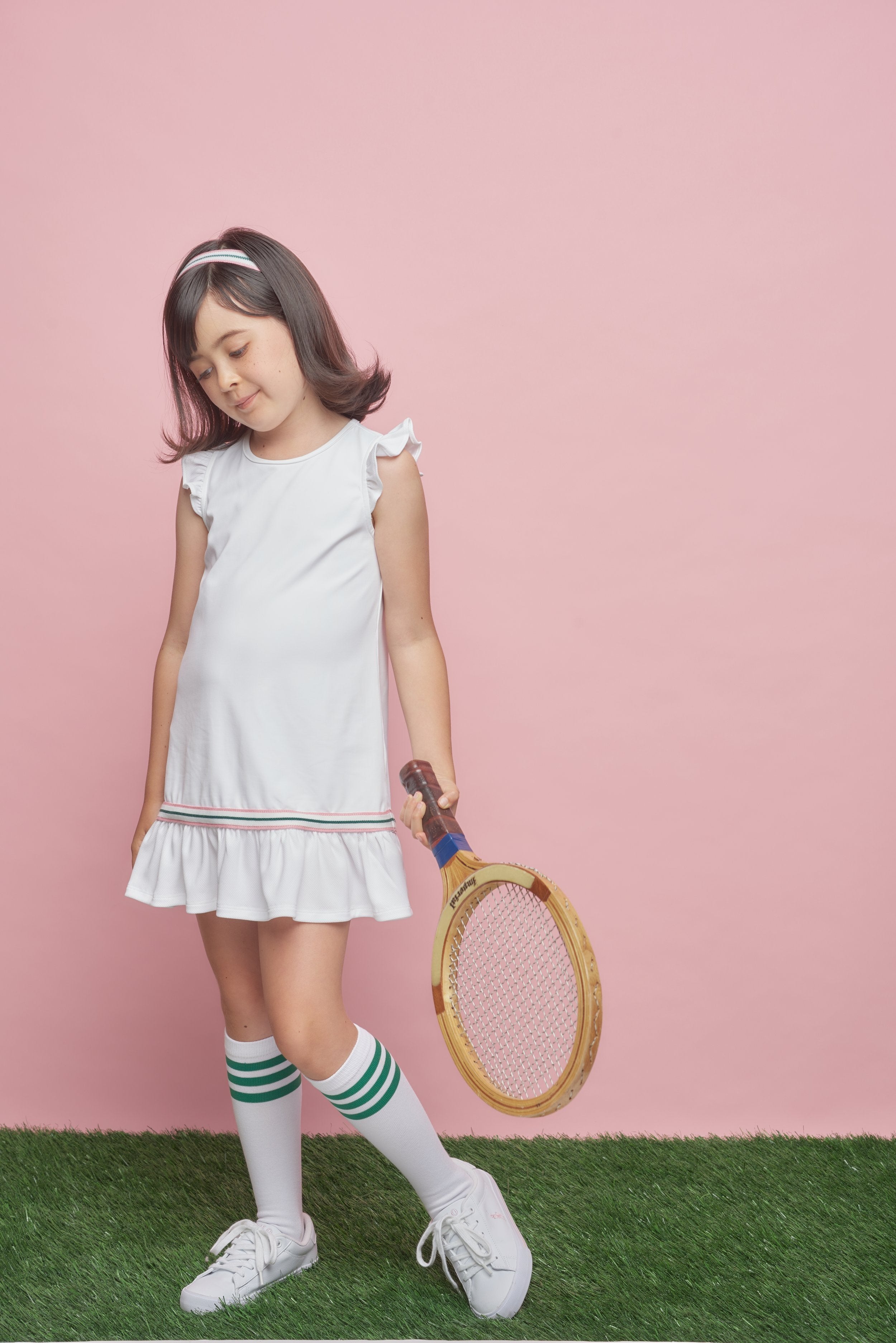 Final Sale-Girls' Baseline Drop Waist Dress