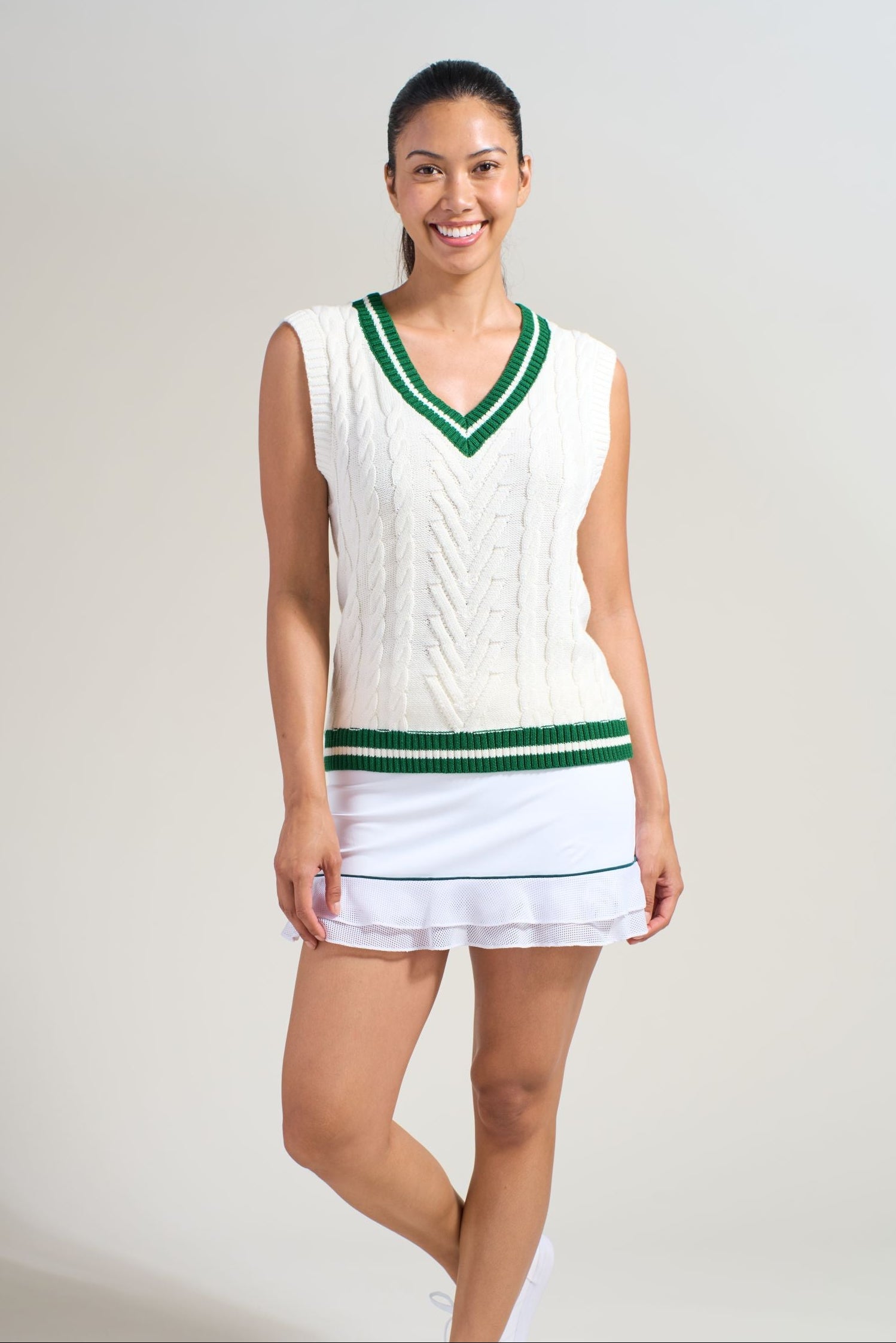 Court Double Flutter Skort